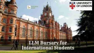 Study In UK: 2022 University of London LLM Scholarships for African Students